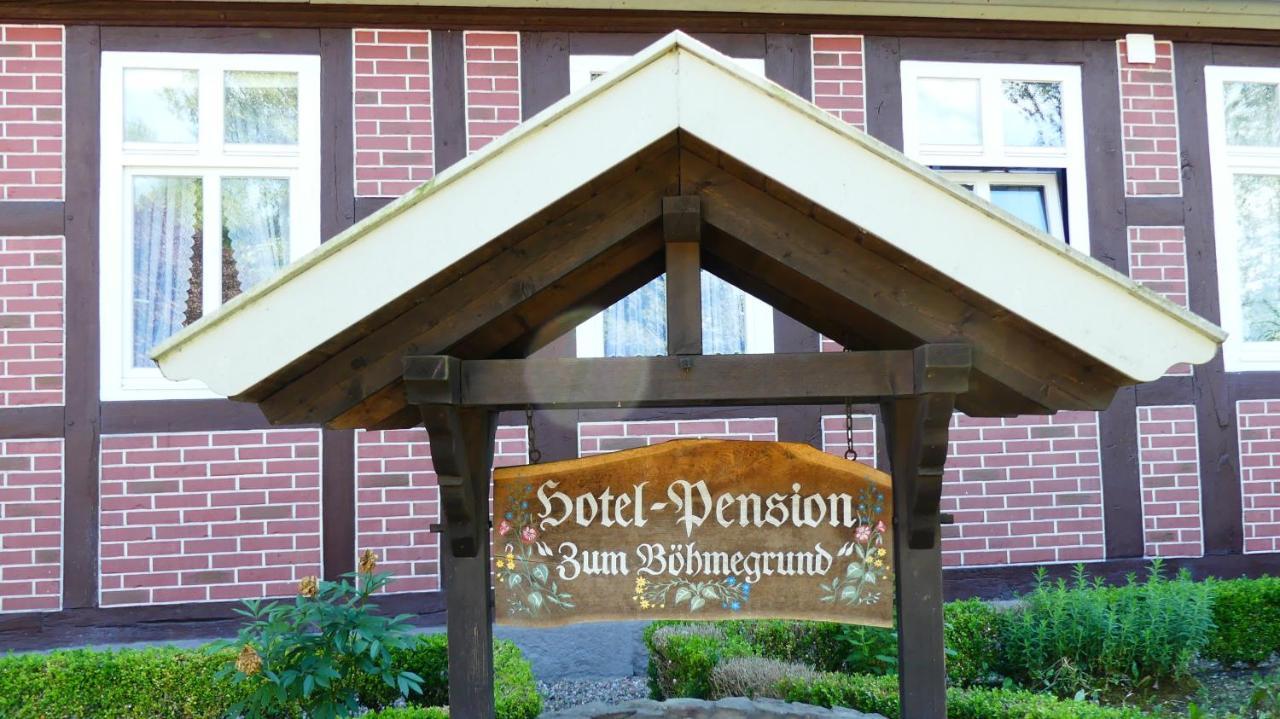 באד פאלינגבוסטל Hotel Zum Boehmegrund מראה חיצוני תמונה